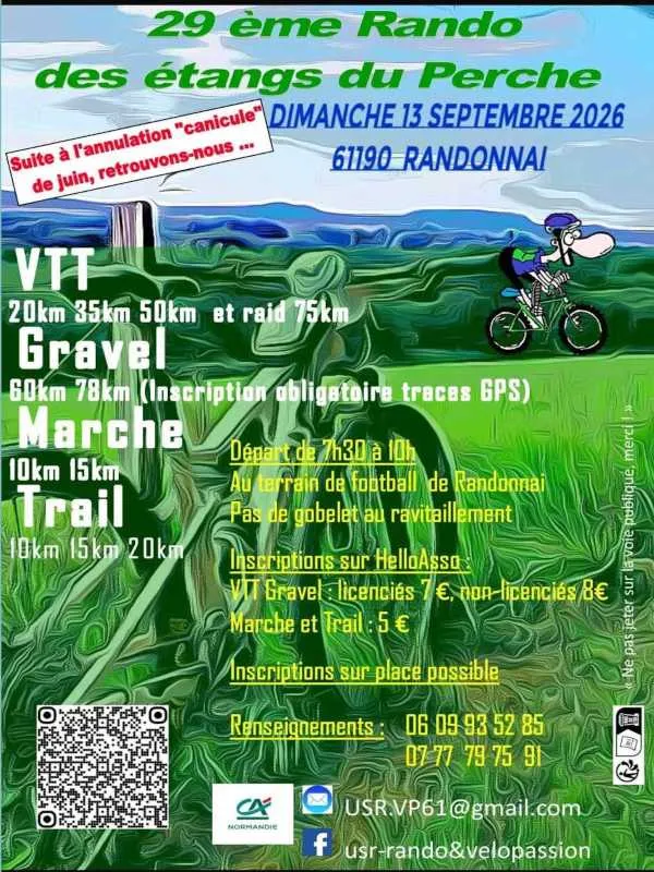 29e Rando des étangs du Perche