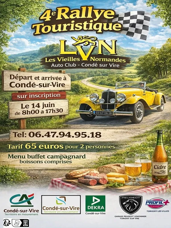 4e Rallye touristique - Les Vieilles Normandes