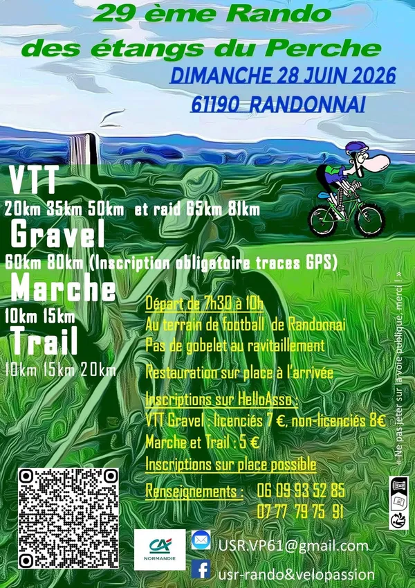 29e Rando des étangs du Perche