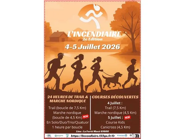 L'Incendiaire : course et concerts