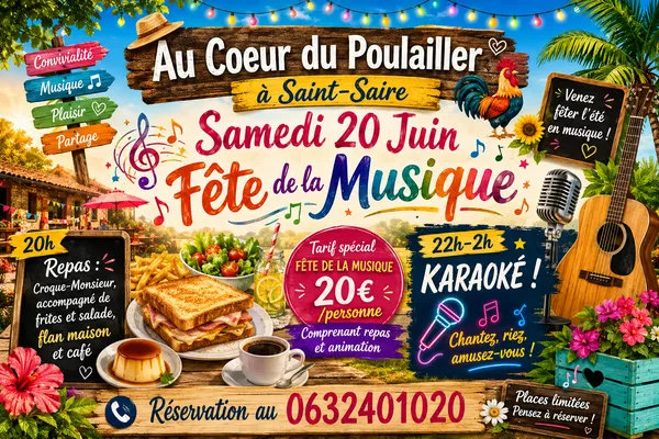 Soirée Karaoké : Fête de la musique