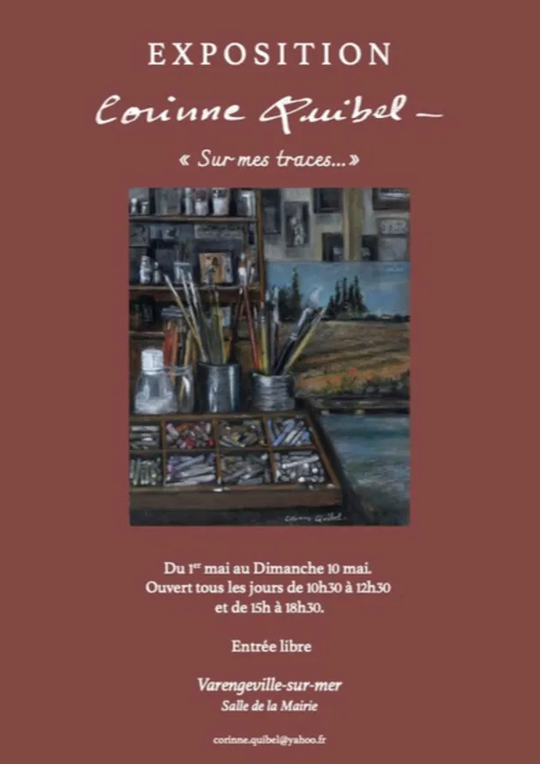 [Exposition] "Sur mes traces" par Corinne Quibel