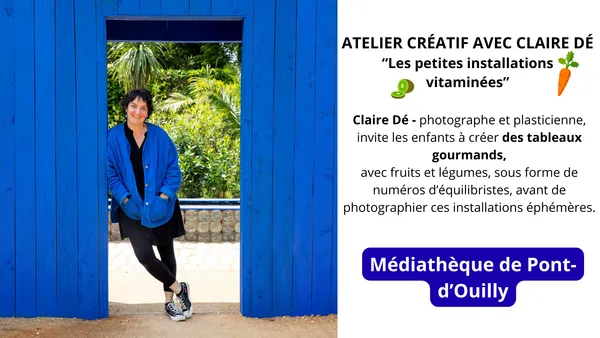 Atelier créatif "Les petites installations vitaminées"