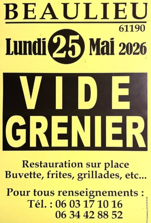 Vide Grenier de Beaulieu