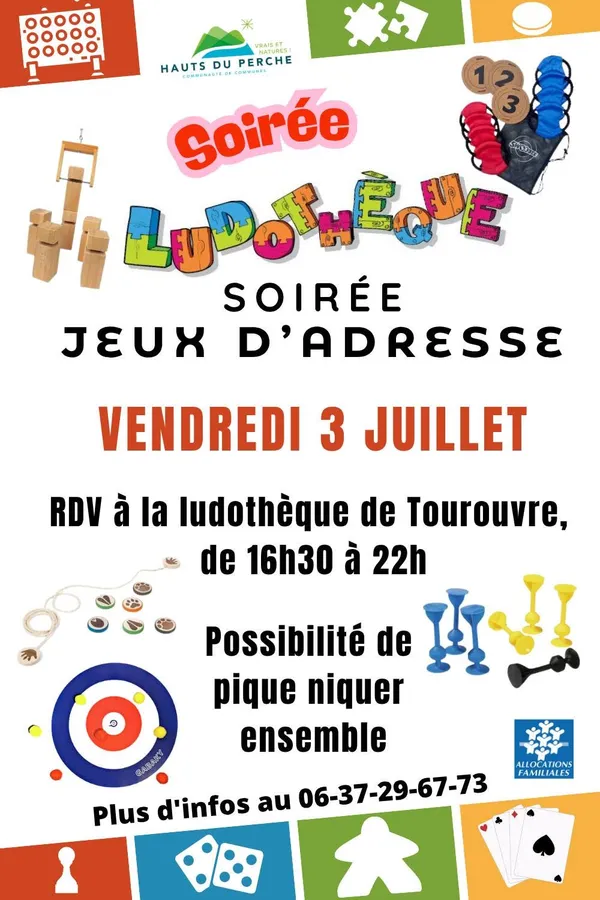 Aprés-midi et soirée jeux