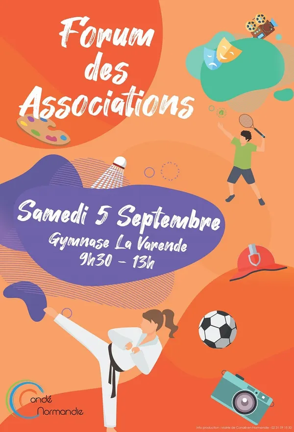 Forum des associations à Condé-en-Normandie