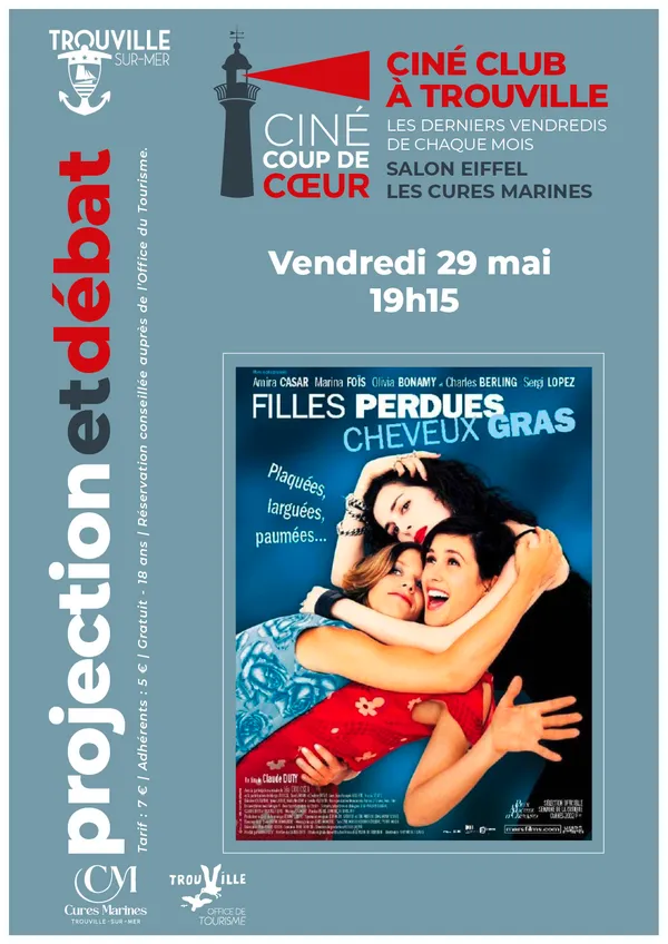 Ciné Coup de Cœur – Projection & débat autour du film « Filles perdues, cheveux gras » de Claude Duty