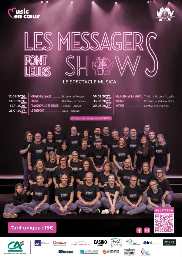 Les Messagers font leurs Shows à Forges-les-Eaux !