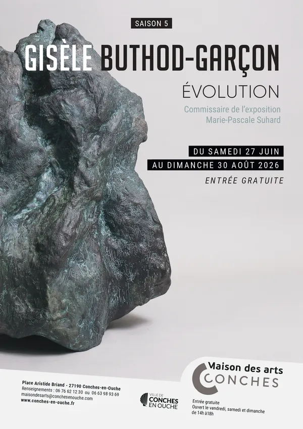Gisèle BUTHOD-GARCON, Evolution, du 27.06 au 30.08.2026