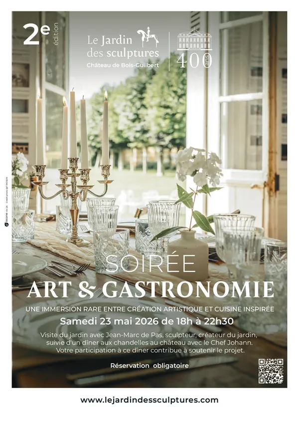 Dîner Art et Gastronomie au Château - 2e édition