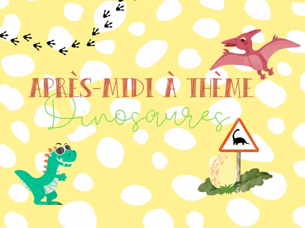 Après-midi "dinosaures"