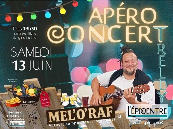 Apéro-concert MEL'O'RAF