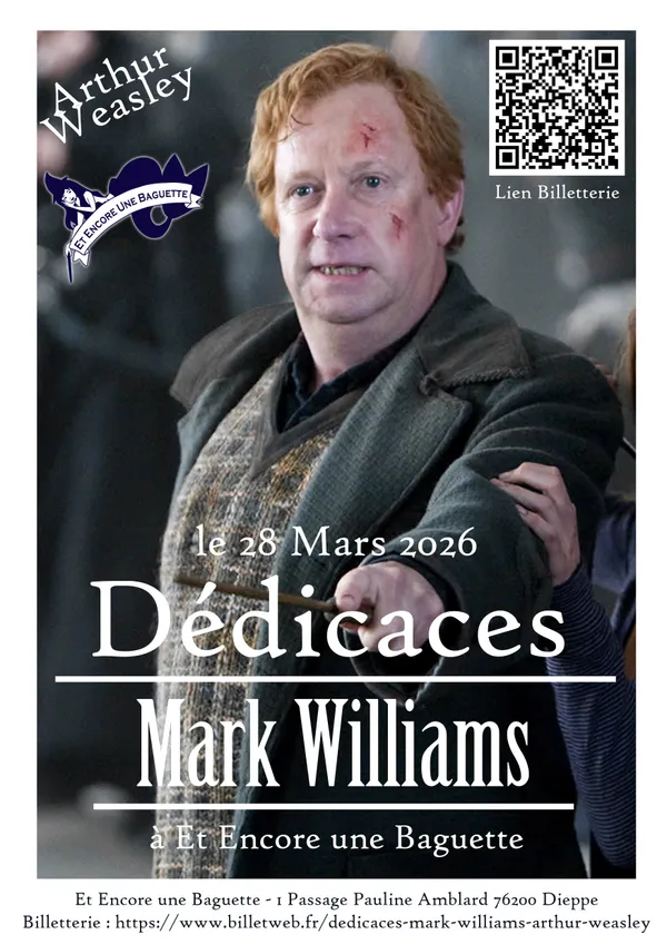 [Rencontre et Dédicaces] Mark Williams