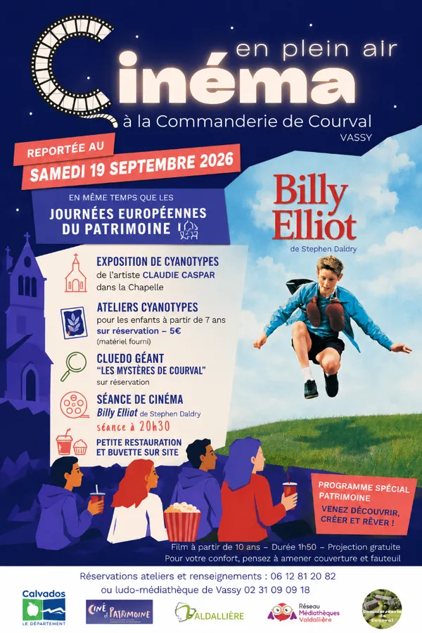 Ciné et patrimoine à La Commanderie de Courval à Vassy