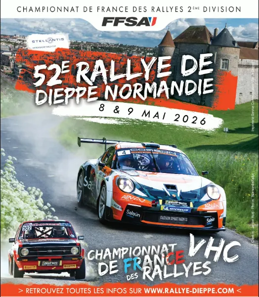 Passage du Rallye de Dieppe-Normandie