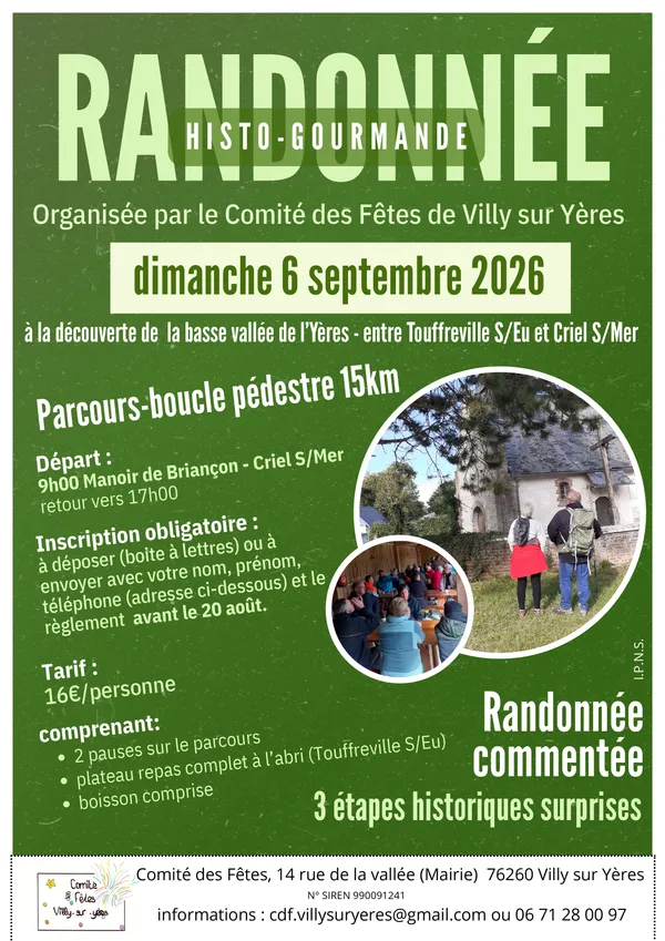 Randonnée Histo-Gourmande