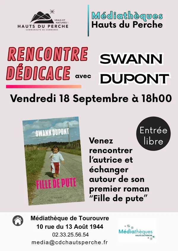 Rencontre d'auteur : Swann Dupont