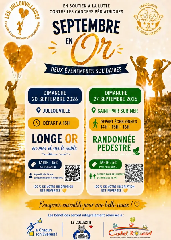 Marche caritative dans le cadre de Septembre en Or