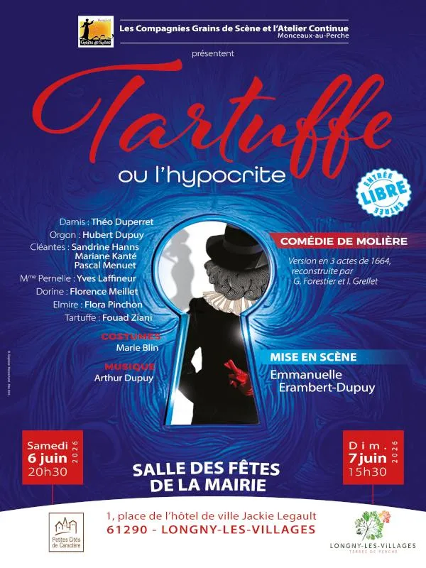 Théâtre : Tartuffe ou l'hypocrite