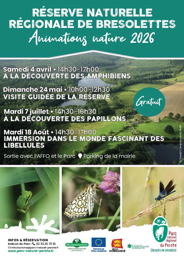 Découverte de la Réserve Naturelle Régionale de la clairière de Bresolettes