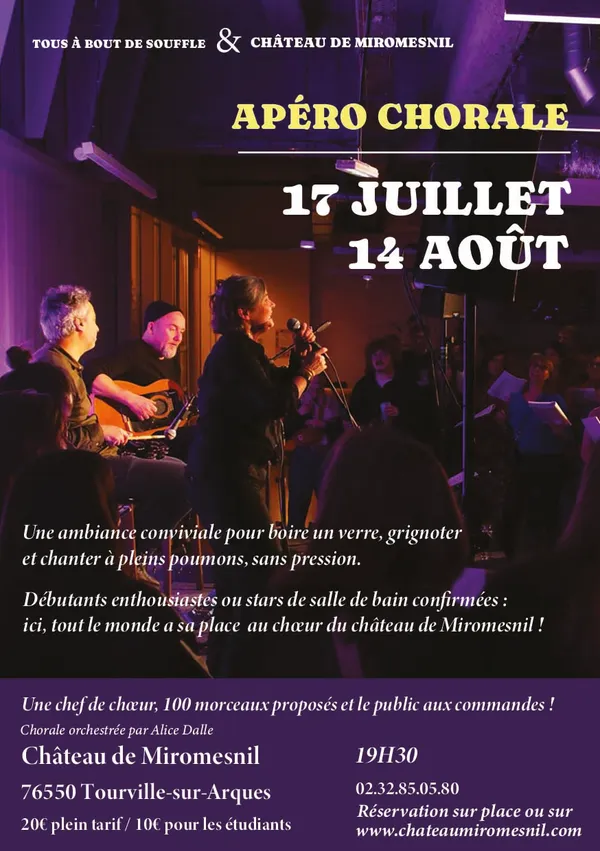 [Apéro chorale] Tous à bout de souffle