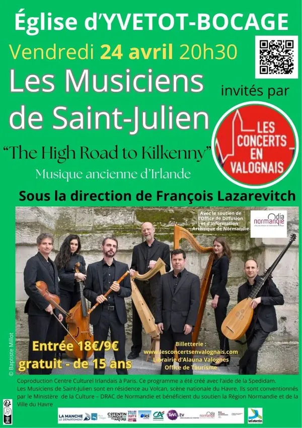 Concert : Les musiciens de Saint-Julien