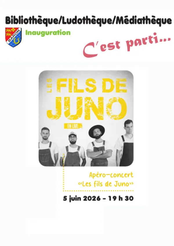 Apéro-Concert Médiathèque de Baron-Sur-Odon