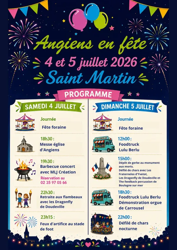 Angiens en fête