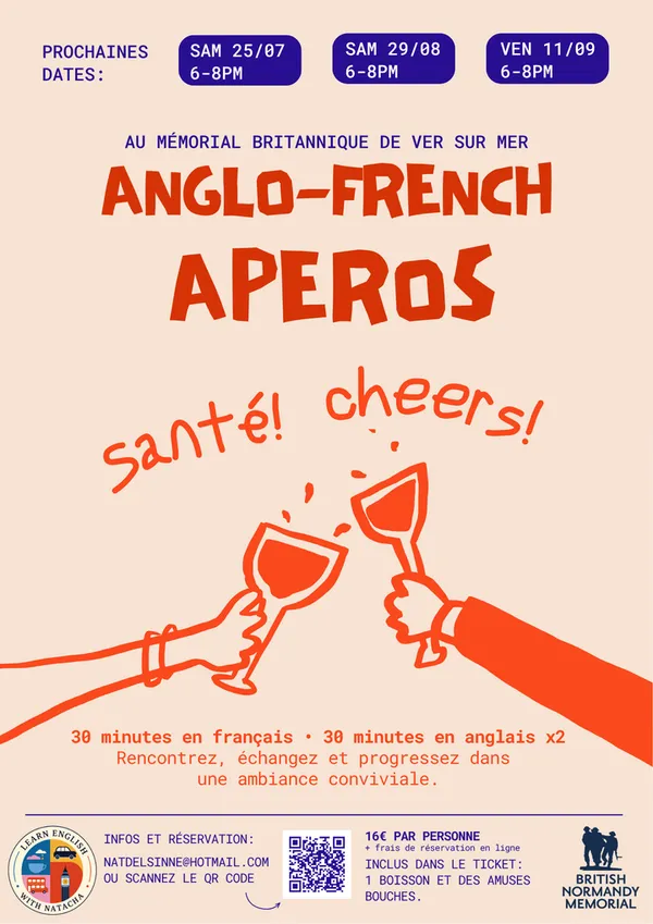 Anglo-French Apéros au Mémorial britannique - Ver-sur-Mer -