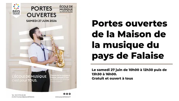 Portes ouvertes Maison de la musique du pays de Falaise