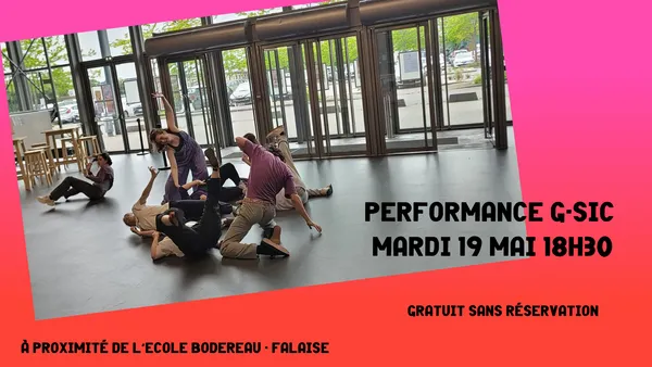 Festival Danser Partout : performance G-SIC 