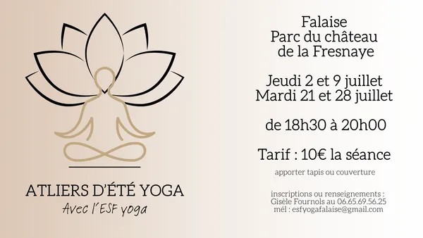 Ateliers d'été Yoga