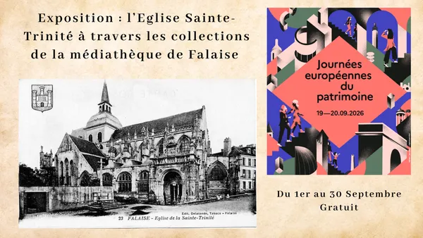 Exposition : L'Église Sainte-Trinité dans les collections de la Médiathèque