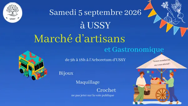 Marché d'artisans et gastronomique d'Ussy