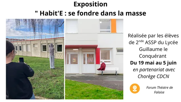 Exposition " Habit'E : se fondre dans la masse "