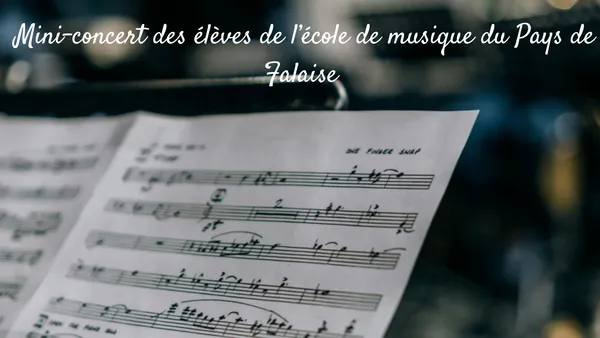 Mini-Concert des élèves de l'école de musique du Pays de Falaise