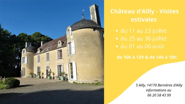Visites estivales du Château d'Ailly