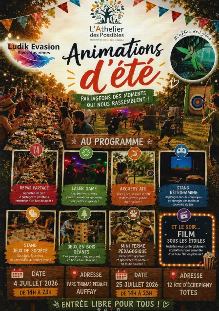 Animations d'été