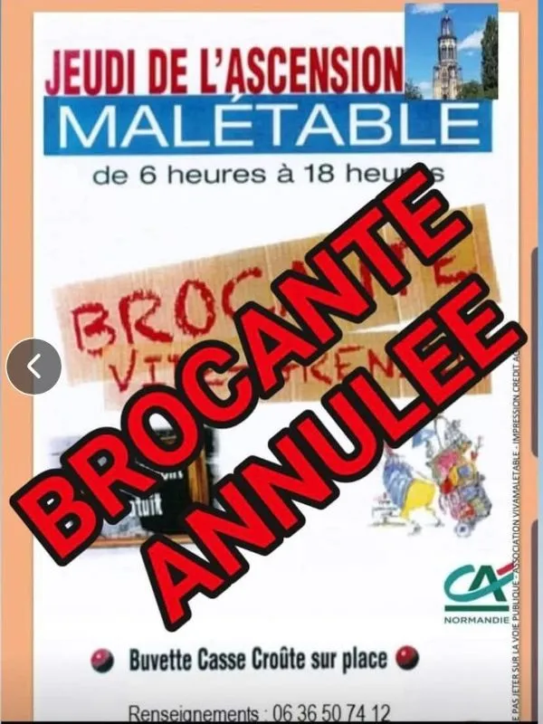 Brocante, Vide-Grenier (ANNULATION)