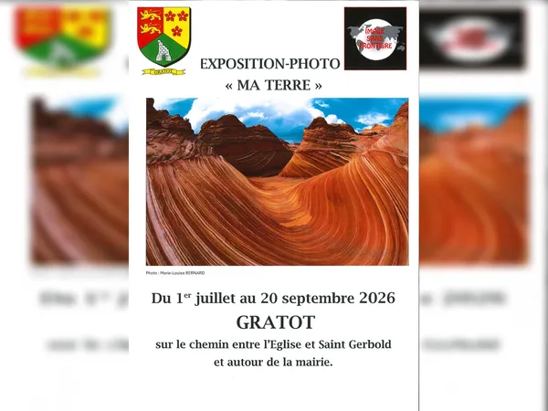 Photographies grands formats, "Ma terre"