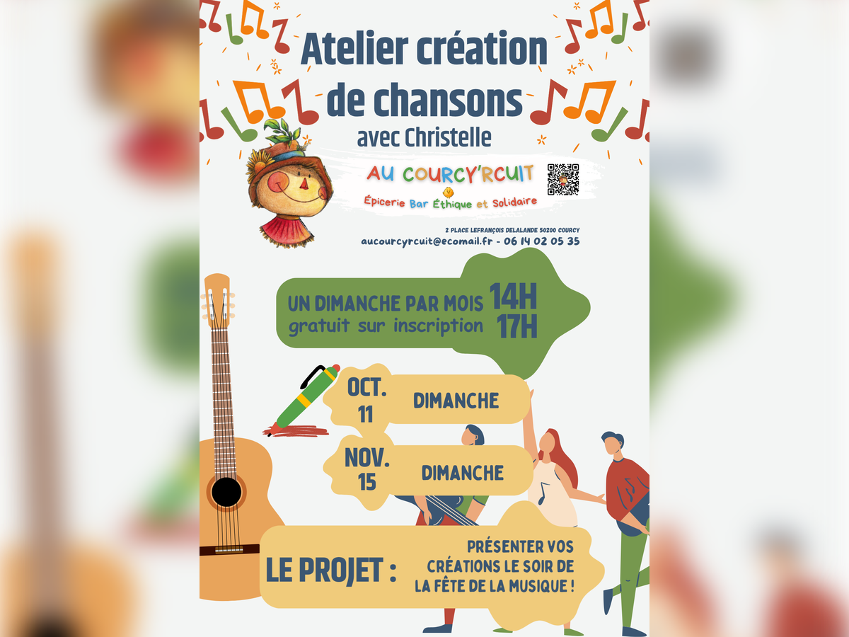 Atelier création de chansons