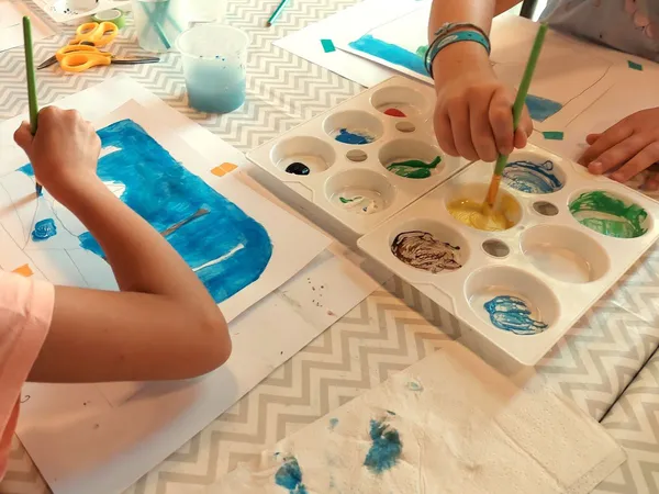 Atelier enfant : Mon premier portrait cubiste