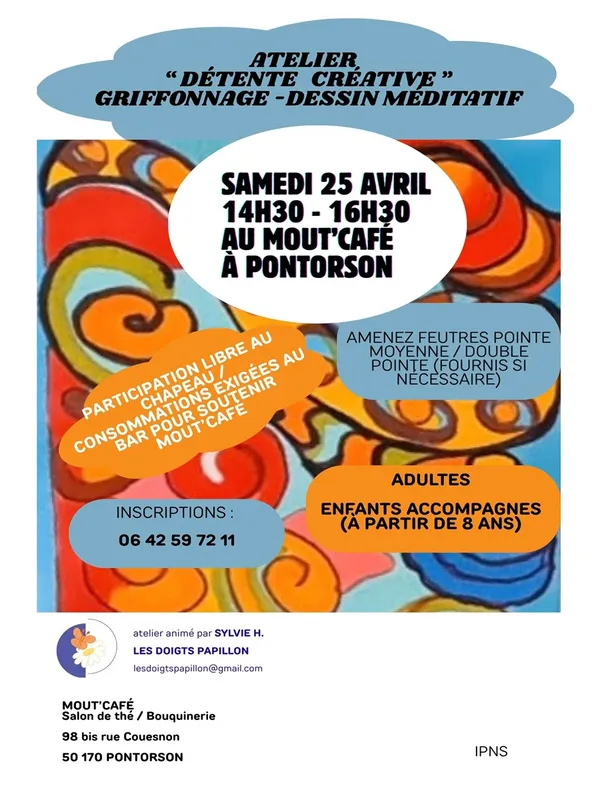 Atelier griffonnage - dessin méditatif