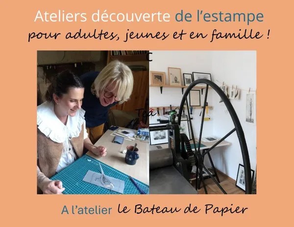 Expérience de Destination : Je crée mon estampe inspirée par le bocage