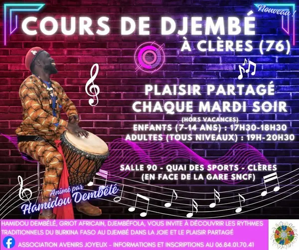 Cours de djembé