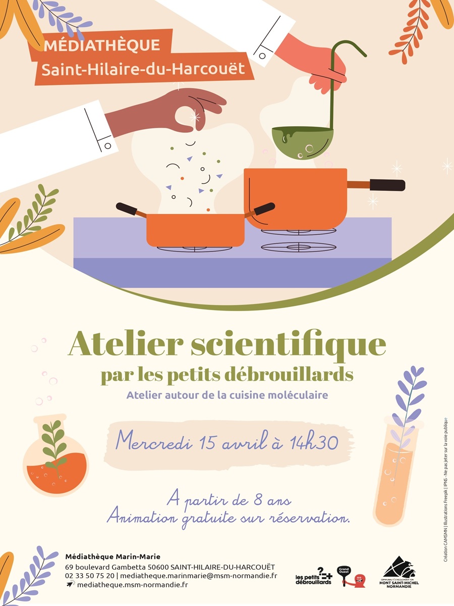 Atelier scientifique animé par l’association Les Petits Débrouillards 