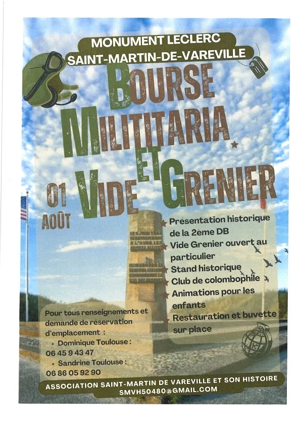 Bourse militaria et vide-greniers