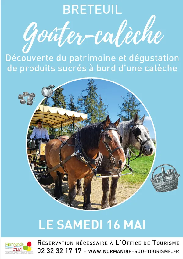Goûter-calèche à Breteuil