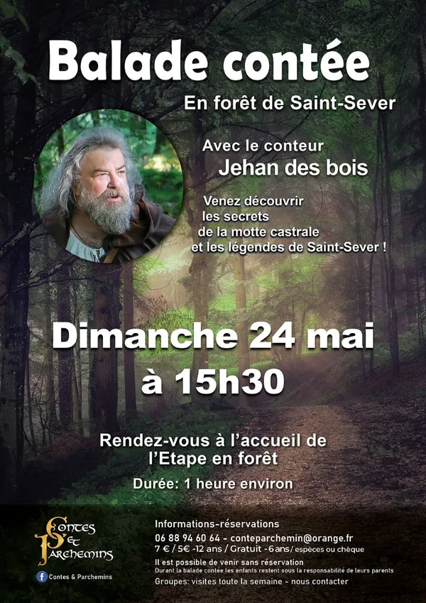 Balade contée en forêt de Saint-Sever-Calvados