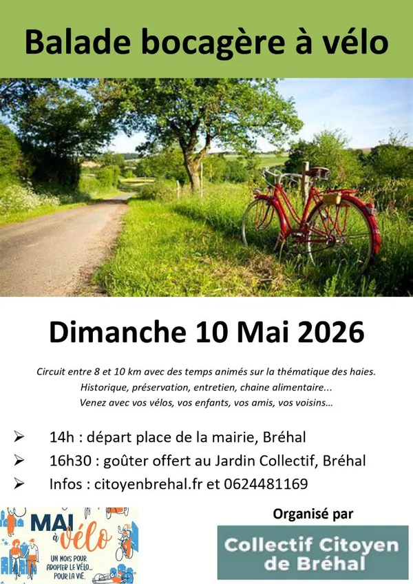 Balade bocagère à vélo